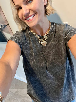Casual Babe Washed T-Shirt