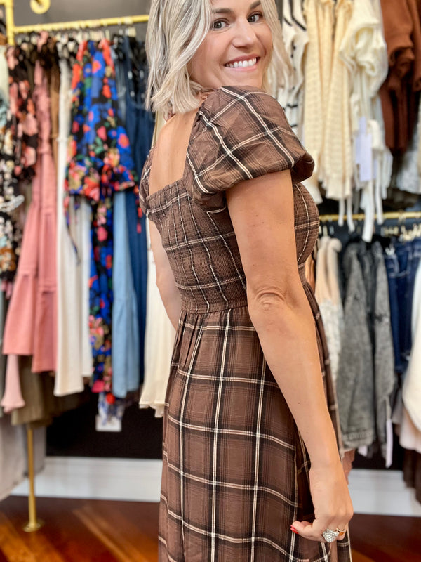 Petunia Plaid Dress