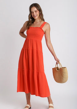 Large Bright & Bold MIDI Dress