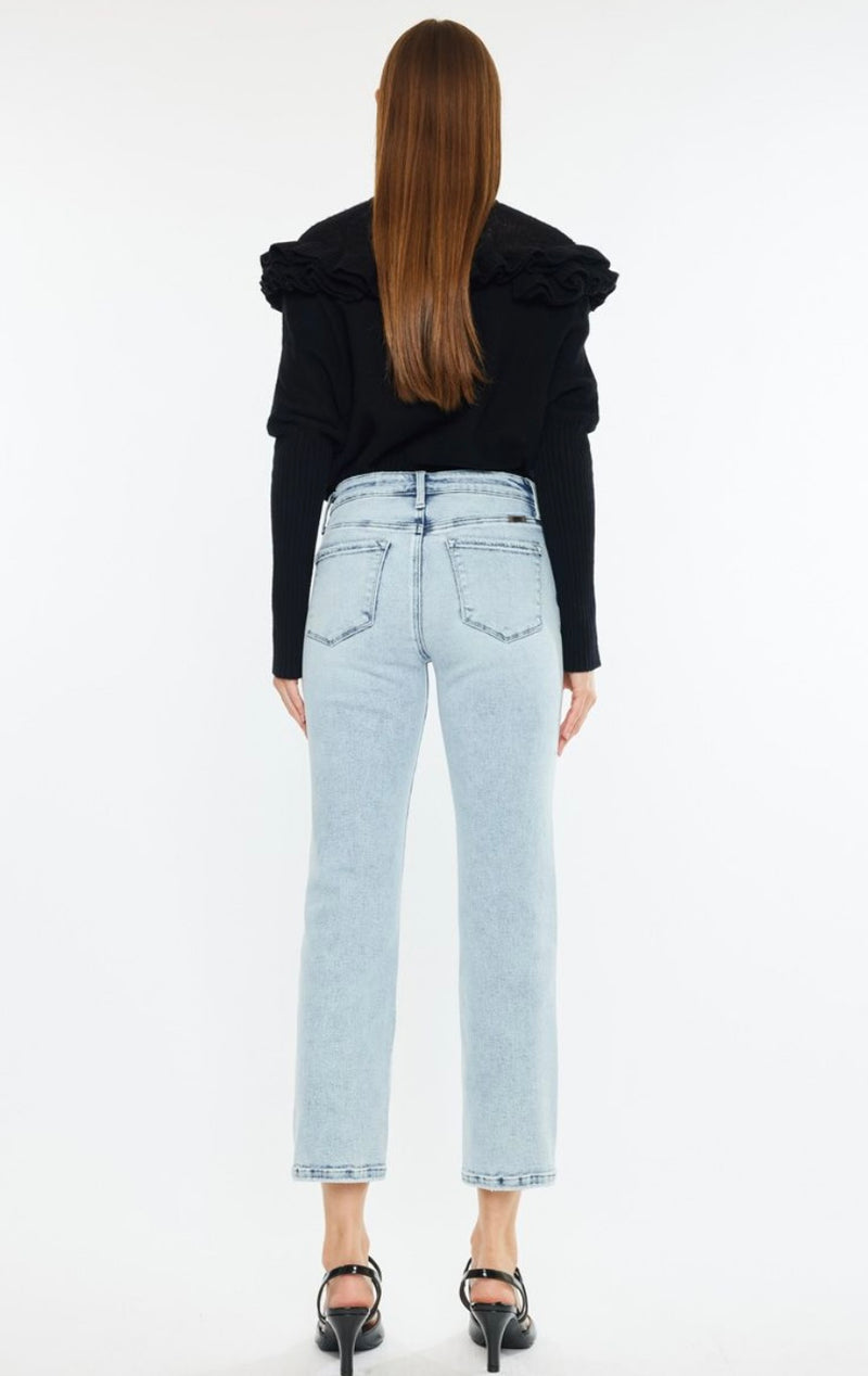 Elaina Cropped Straight Jean