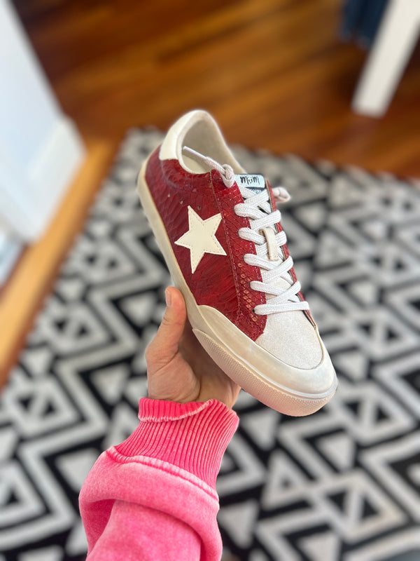 Starry Red Sneaker