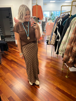 Penelope Plaid Skirt