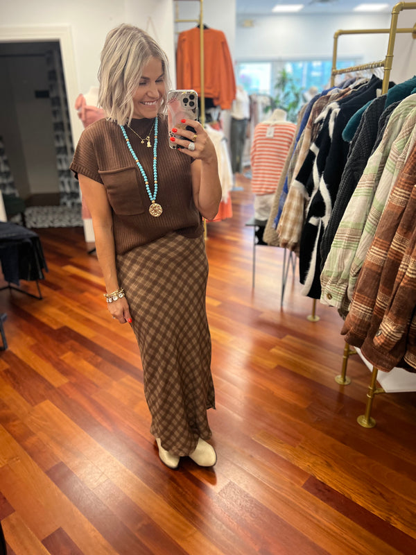 Penelope Plaid Skirt