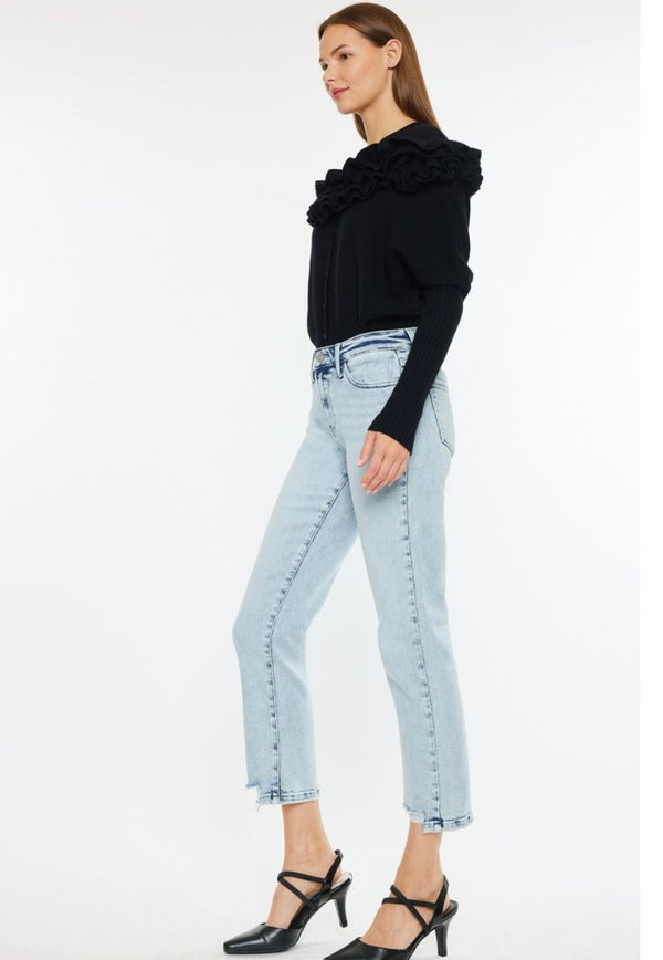 Elaina Cropped Straight Jean