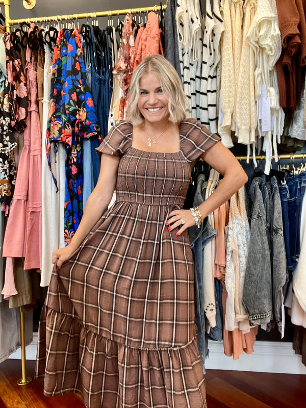 Petunia Plaid Dress