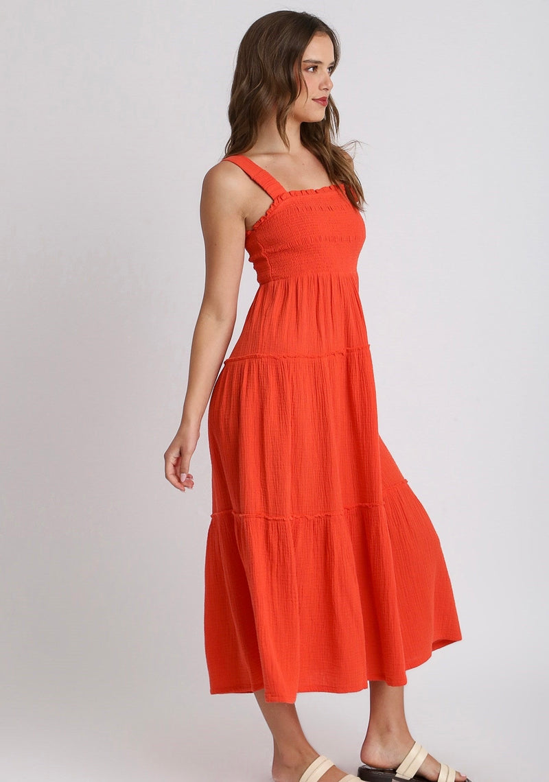 Large Bright & Bold MIDI Dress