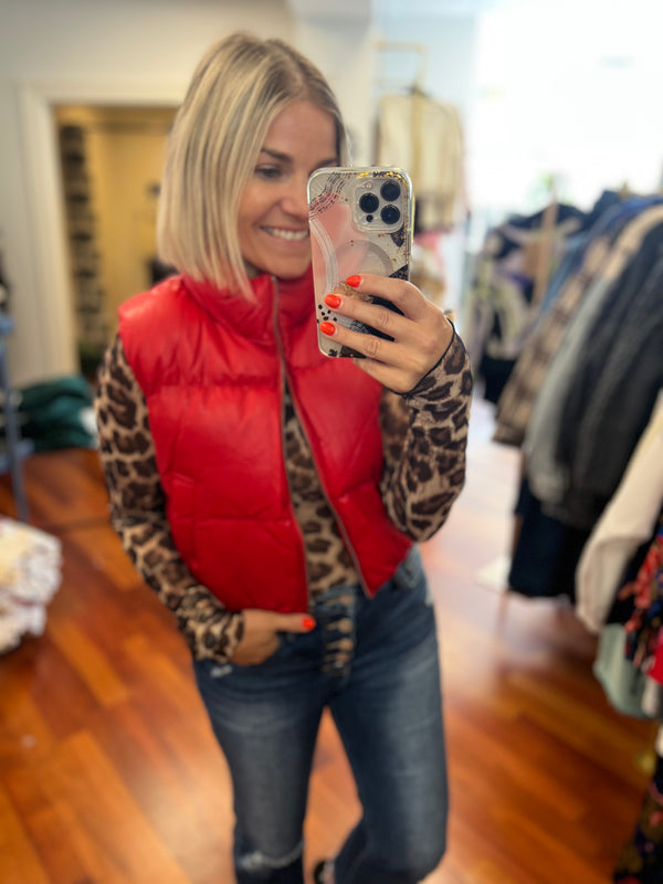 Living In Red Vest