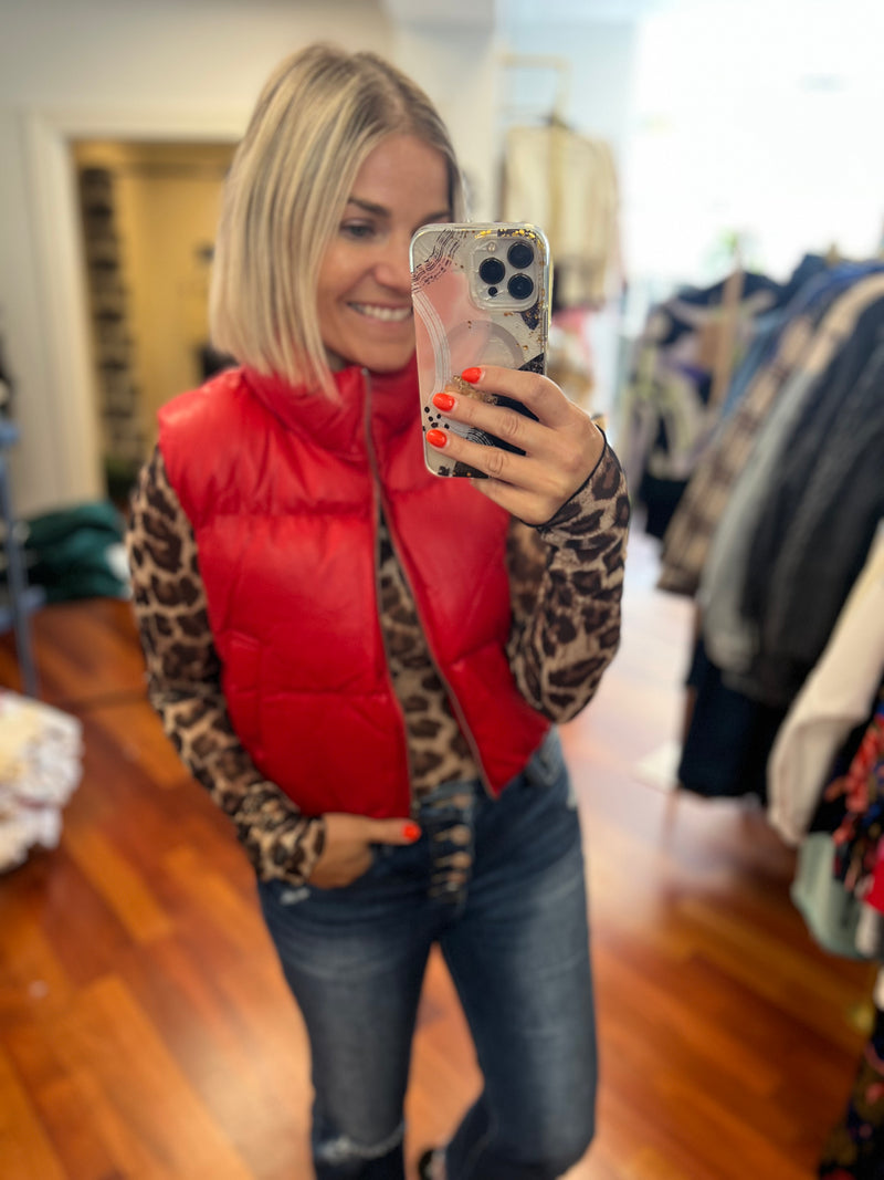 Living In Red Vest
