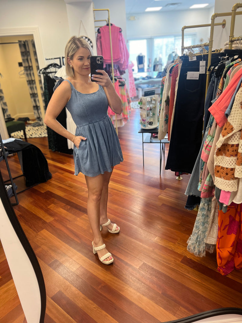 Forever Denim Romper