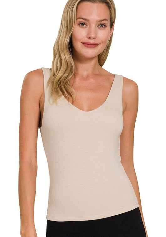 H & H Must Have Tank - Cream