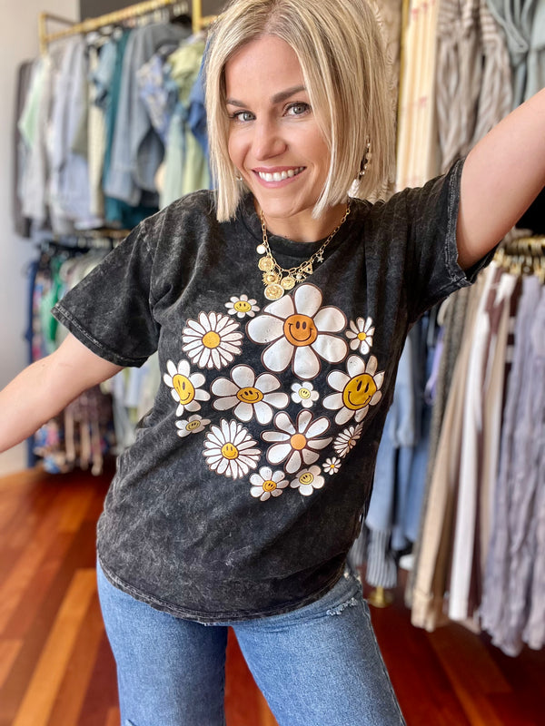 Happy Floral Graphic