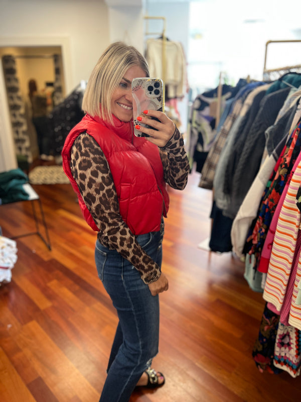 Living In Red Vest