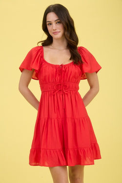 Festive Firecracker Red Dress