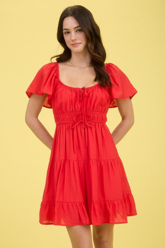 Festive Firecracker Red Dress