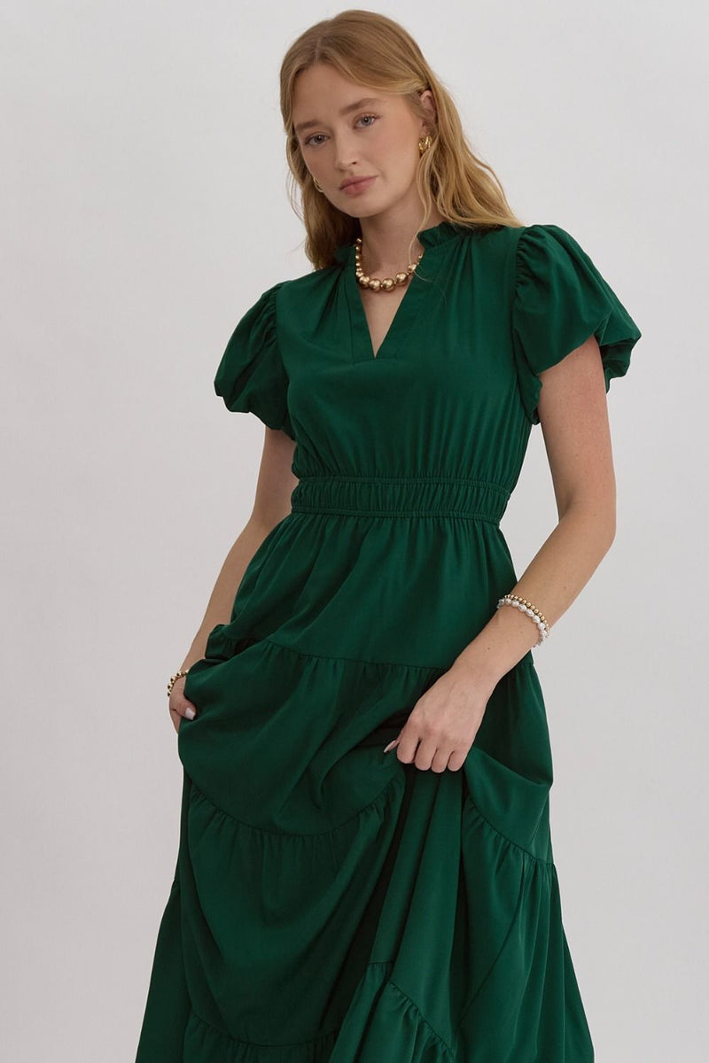 Emerald Wishes Dress-