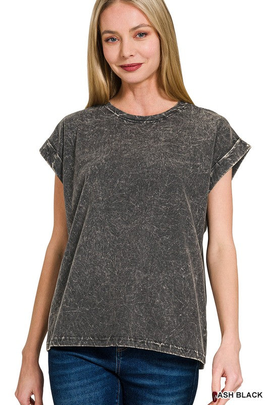 Basic Bae T-Shirt- Black