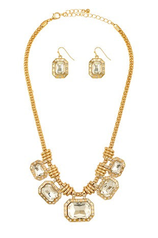 Soirée Jewelry Set-Gold