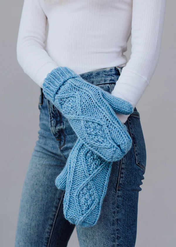 Slopes Mitten- Blue