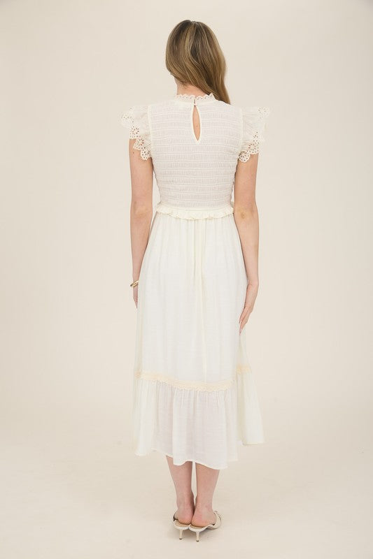 Erica Eyelet Dress