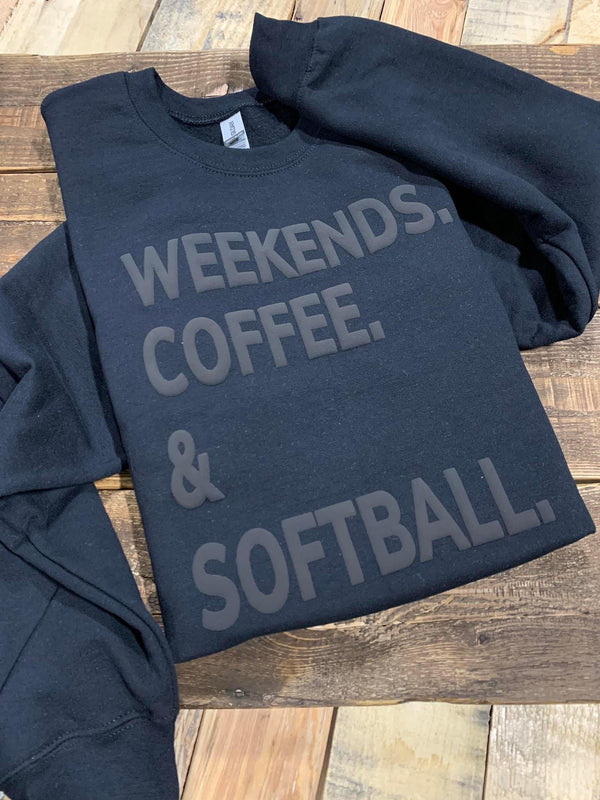 Softball Weekends Sweatshirt