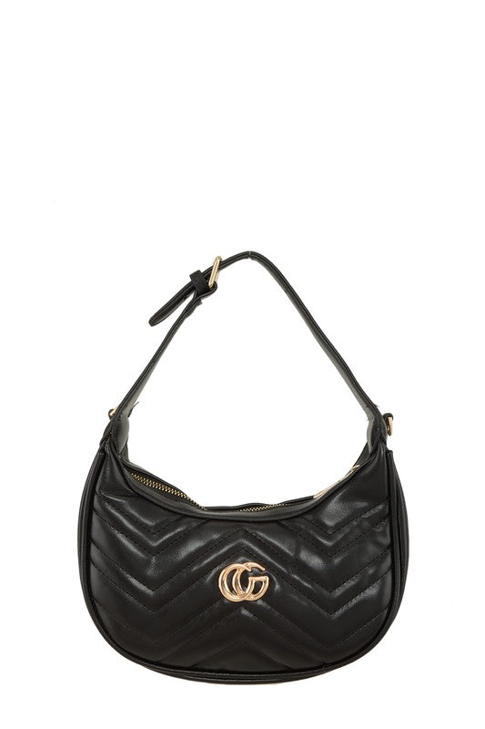 Melrose Dupe Bag- Black