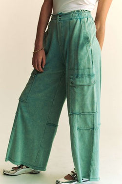 Talk To Me Teal Cargo