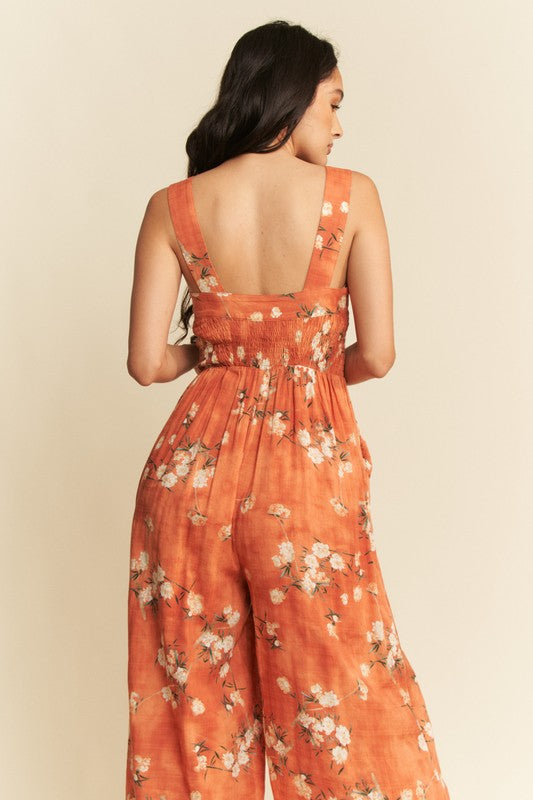 Faye Floral Romper