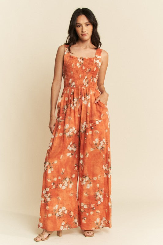Faye Floral Romper