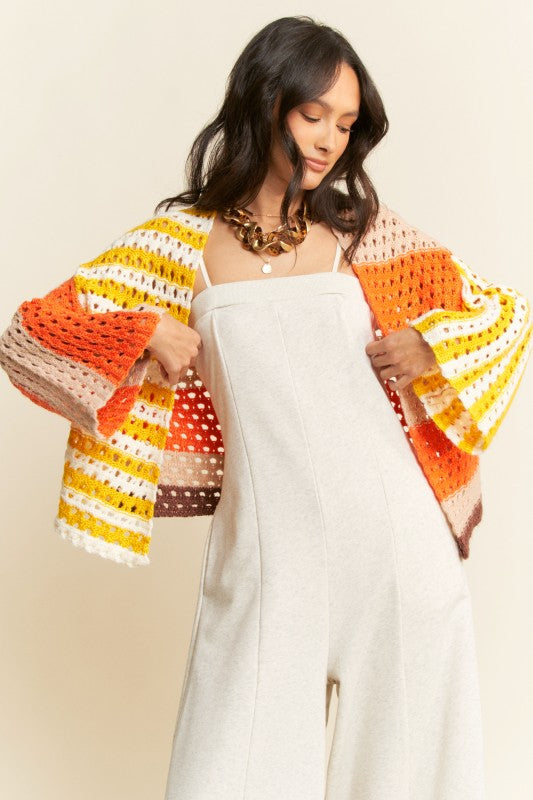 Not About You Crochet Sweater