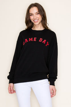 Game Day: Black & Red