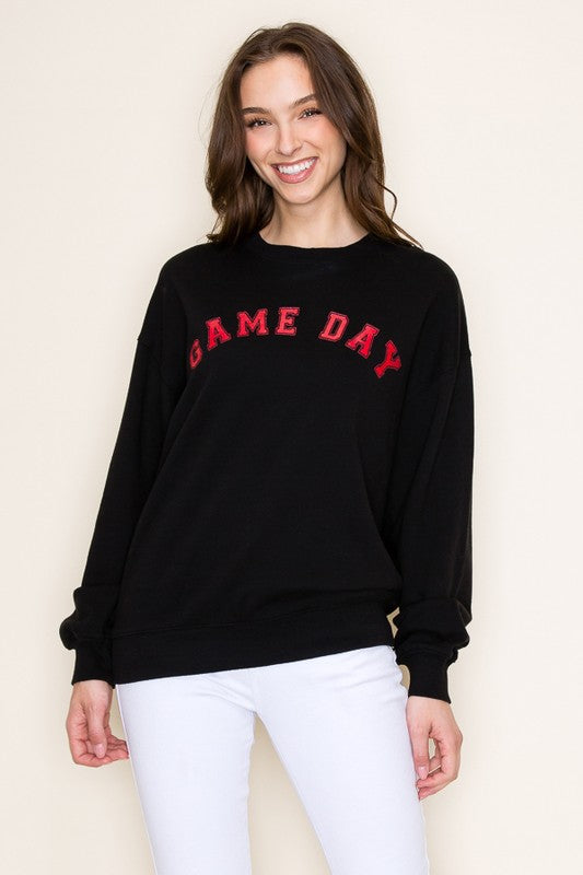 Game Day: Black & Red