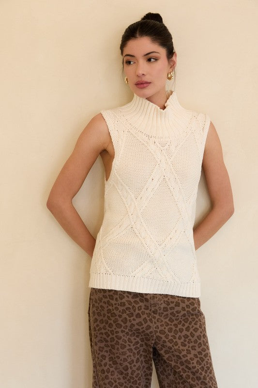 Cassie Cable Knit Sweater