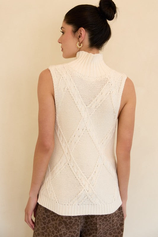 Cassie Cable Knit Sweater