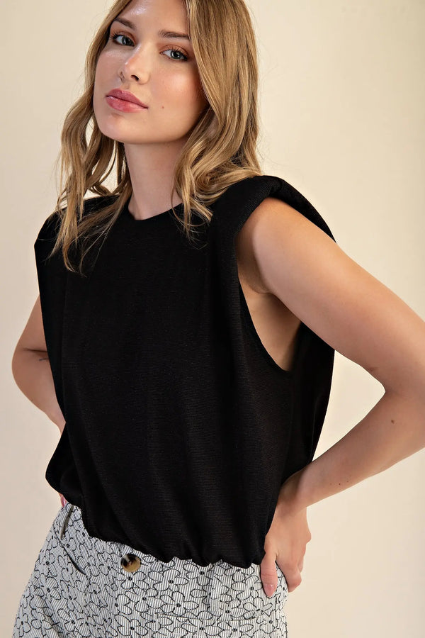 Brianna Black Bodysuit