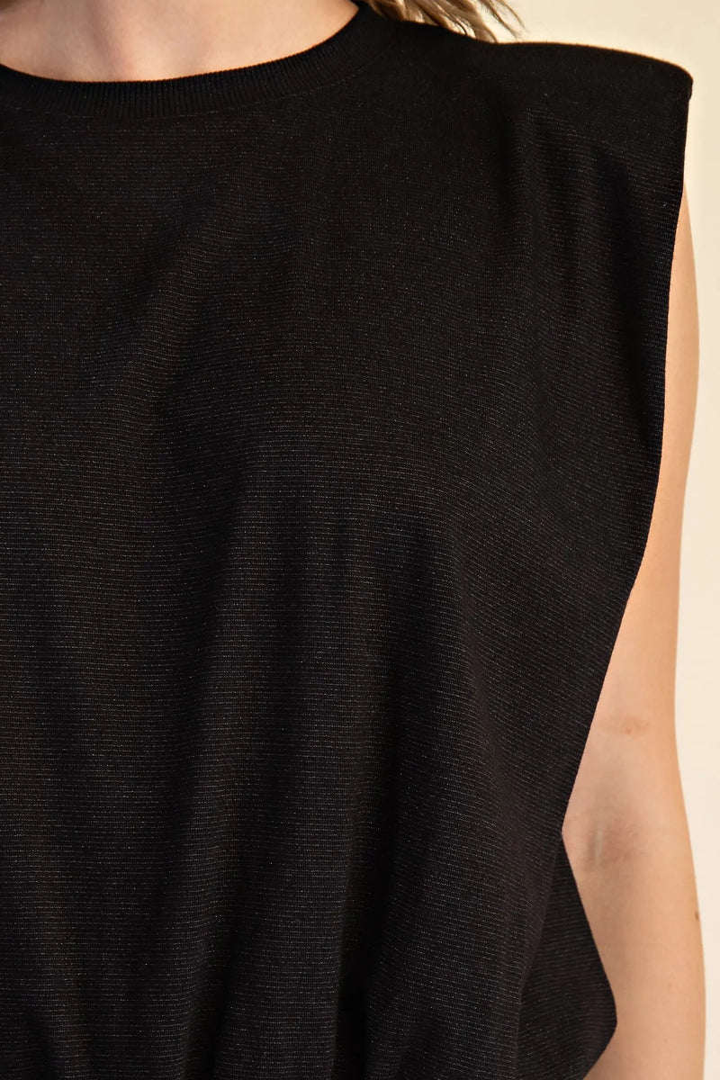 Brianna Black Bodysuit