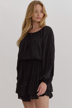 Brianna Black Dress