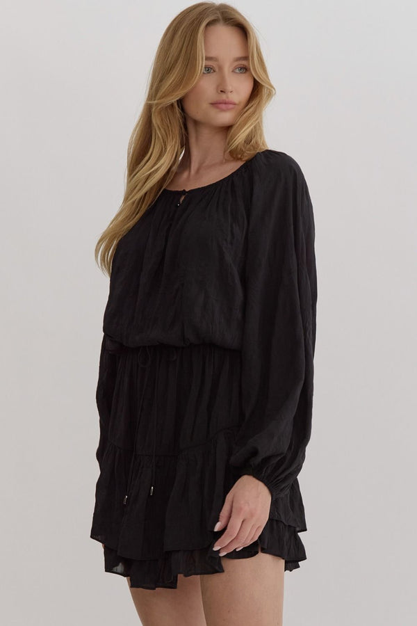 Brianna Black Dress