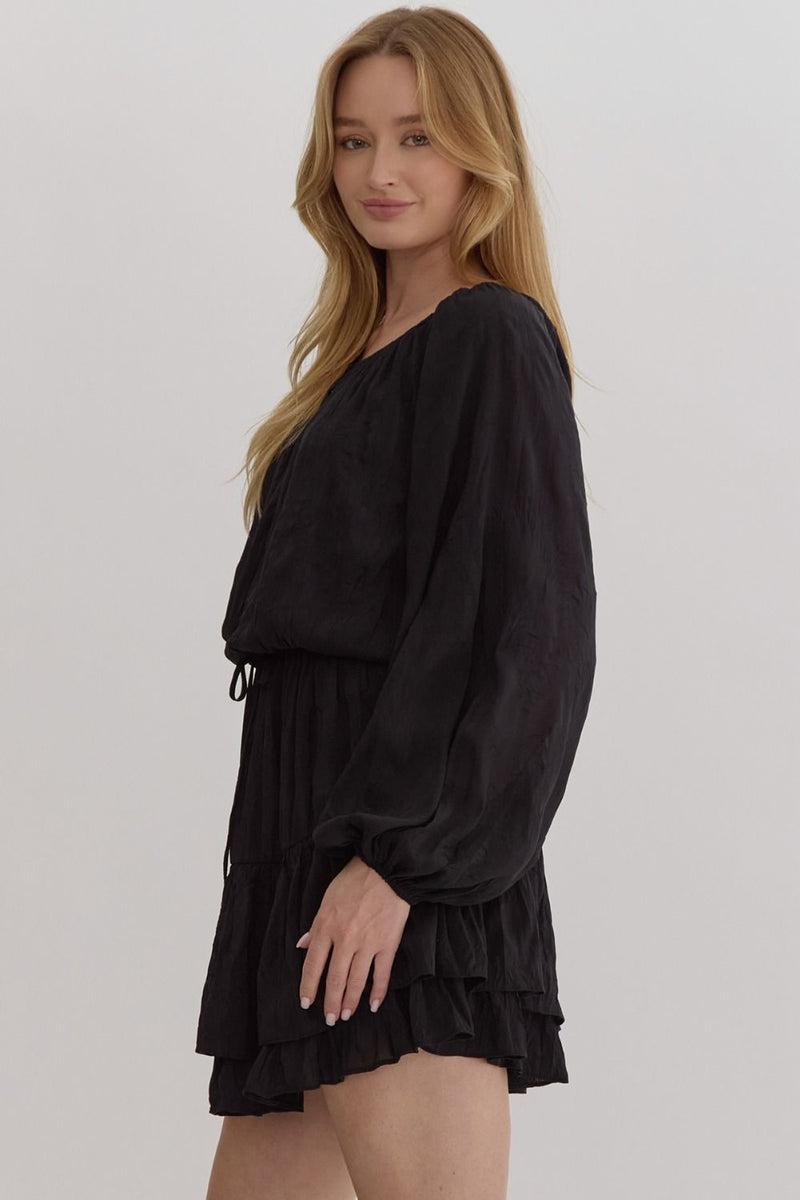 Brianna Black Dress