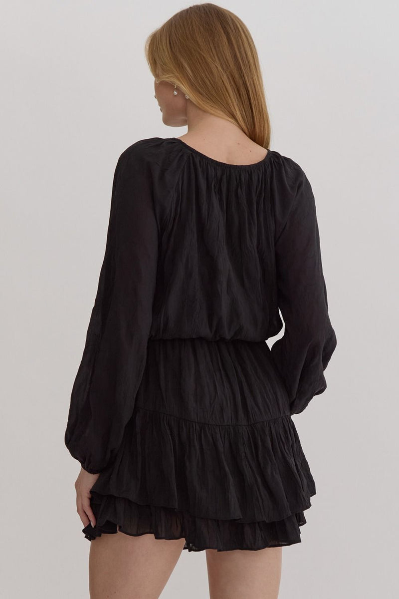 Brianna Black Dress