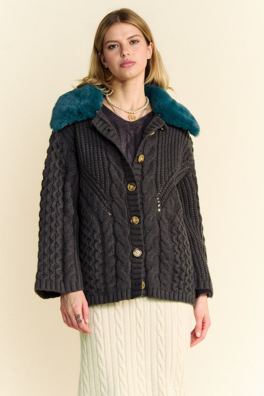 Touch Of Fur Cardi