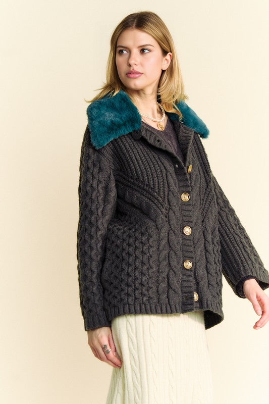 Touch Of Fur Cardi