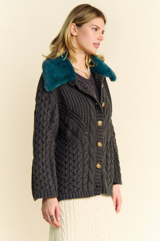 Touch Of Fur Cardi
