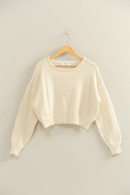 Carson Cream Sweater