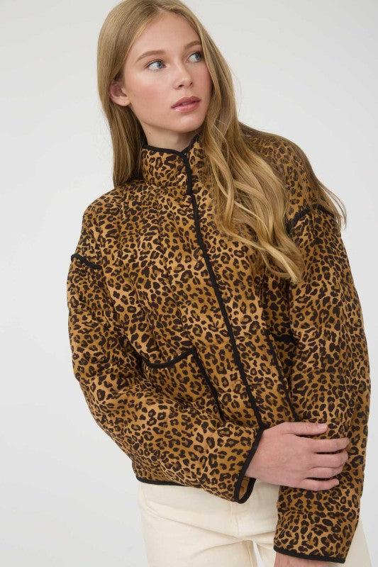 Lizzy Leopard Jacket