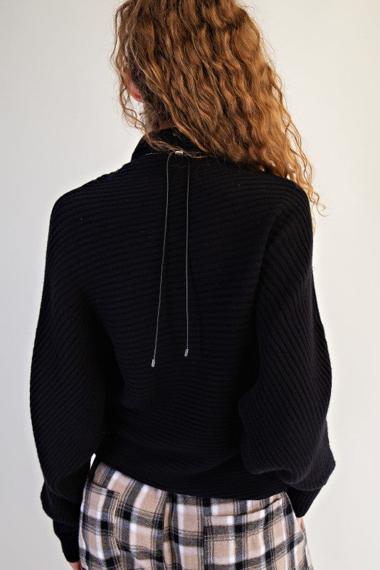 Ready For It Sweater- Black