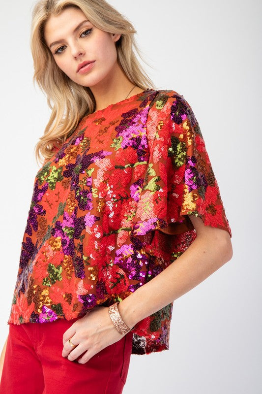 Dazzled Deliah Top
