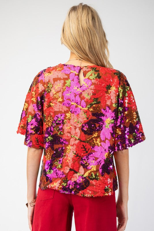 Dazzled Deliah Top