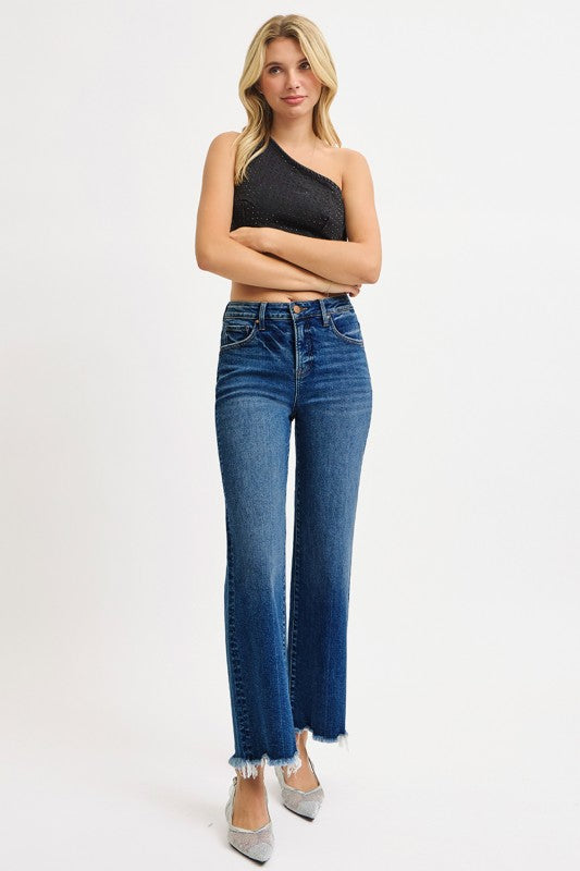 Risen- Aliana Ankle Straight Jean