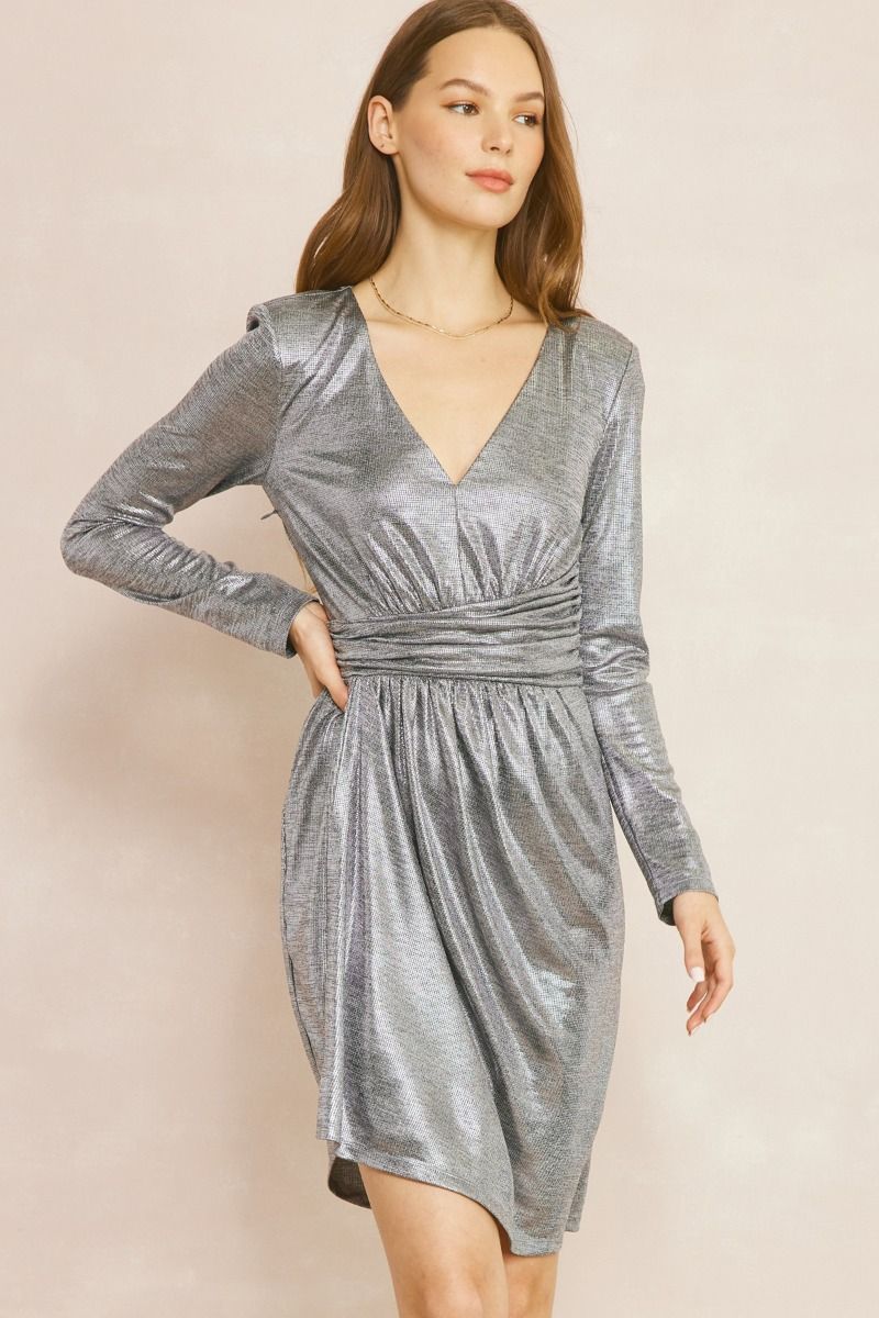 All That Shimmers Holiday Dress