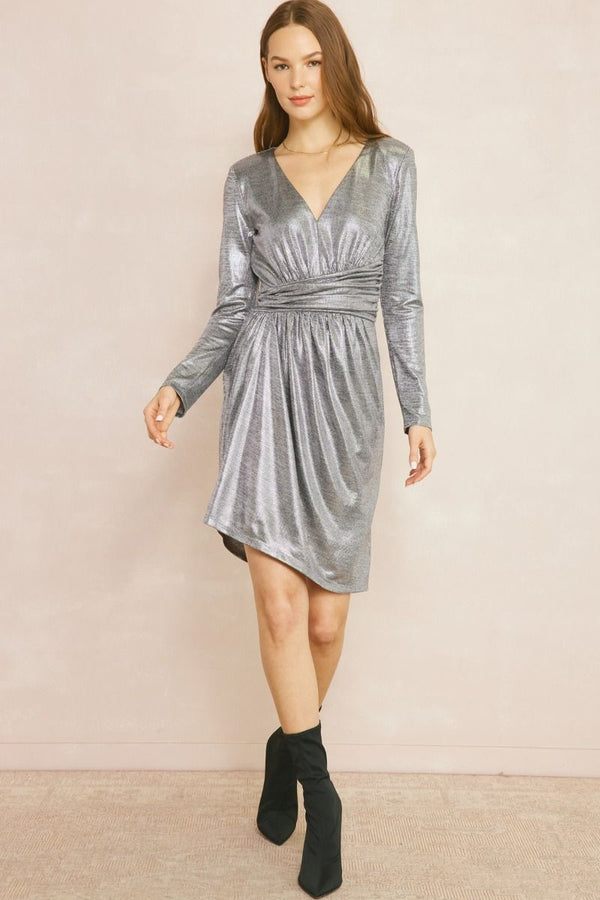 All That Shimmers Holiday Dress